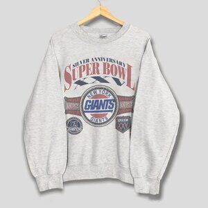 Vintage 90s Distressed New York Giants NFC Sweatshirt, New York Giants Shirt Tee